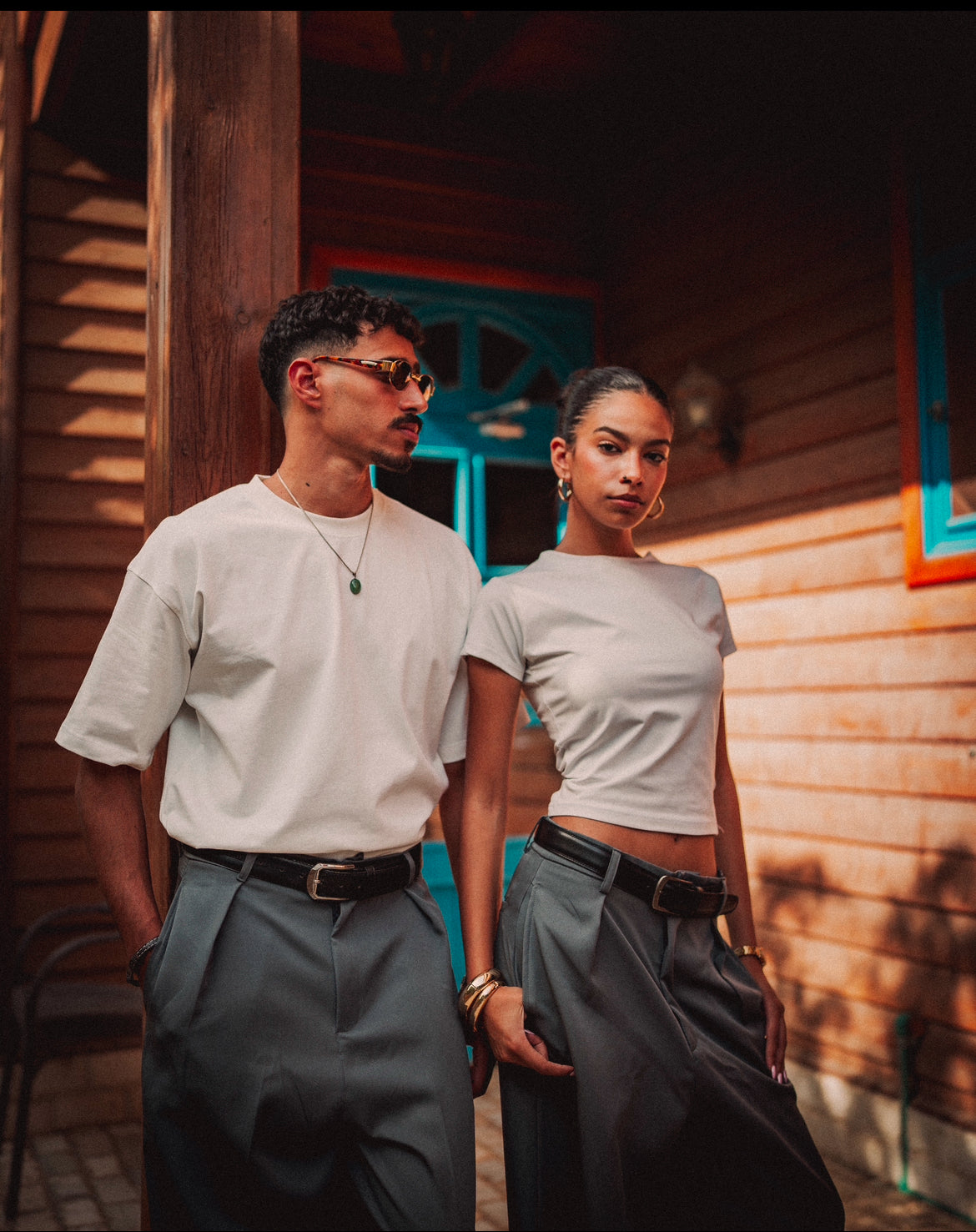 Boxy fit shirt