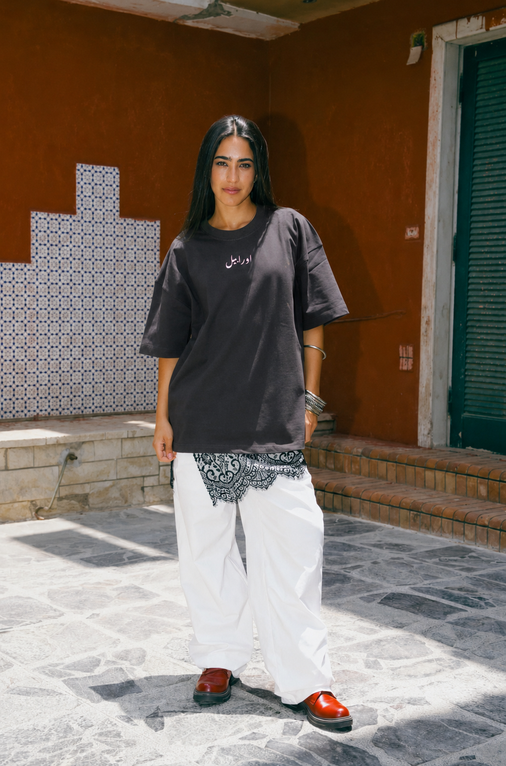 Tayer ya hawa dark grey shirt