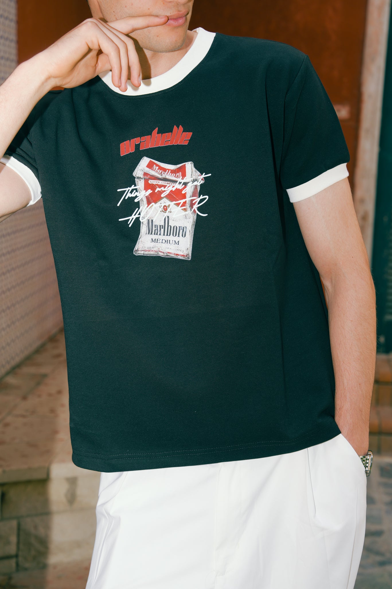 hotter ringer tshirt