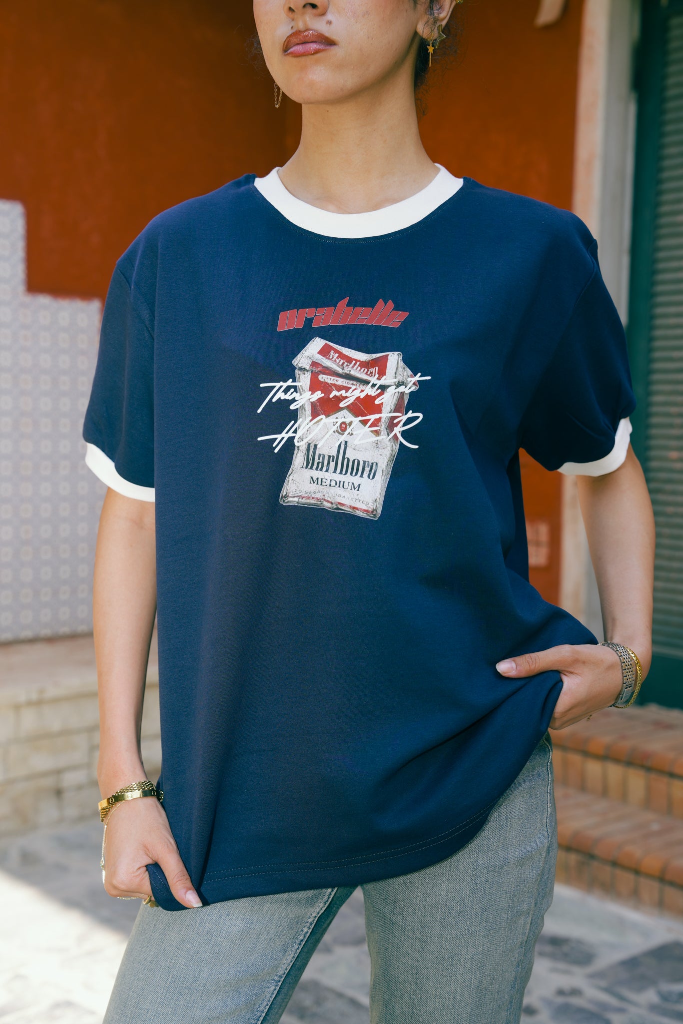hotter ringer tshirt