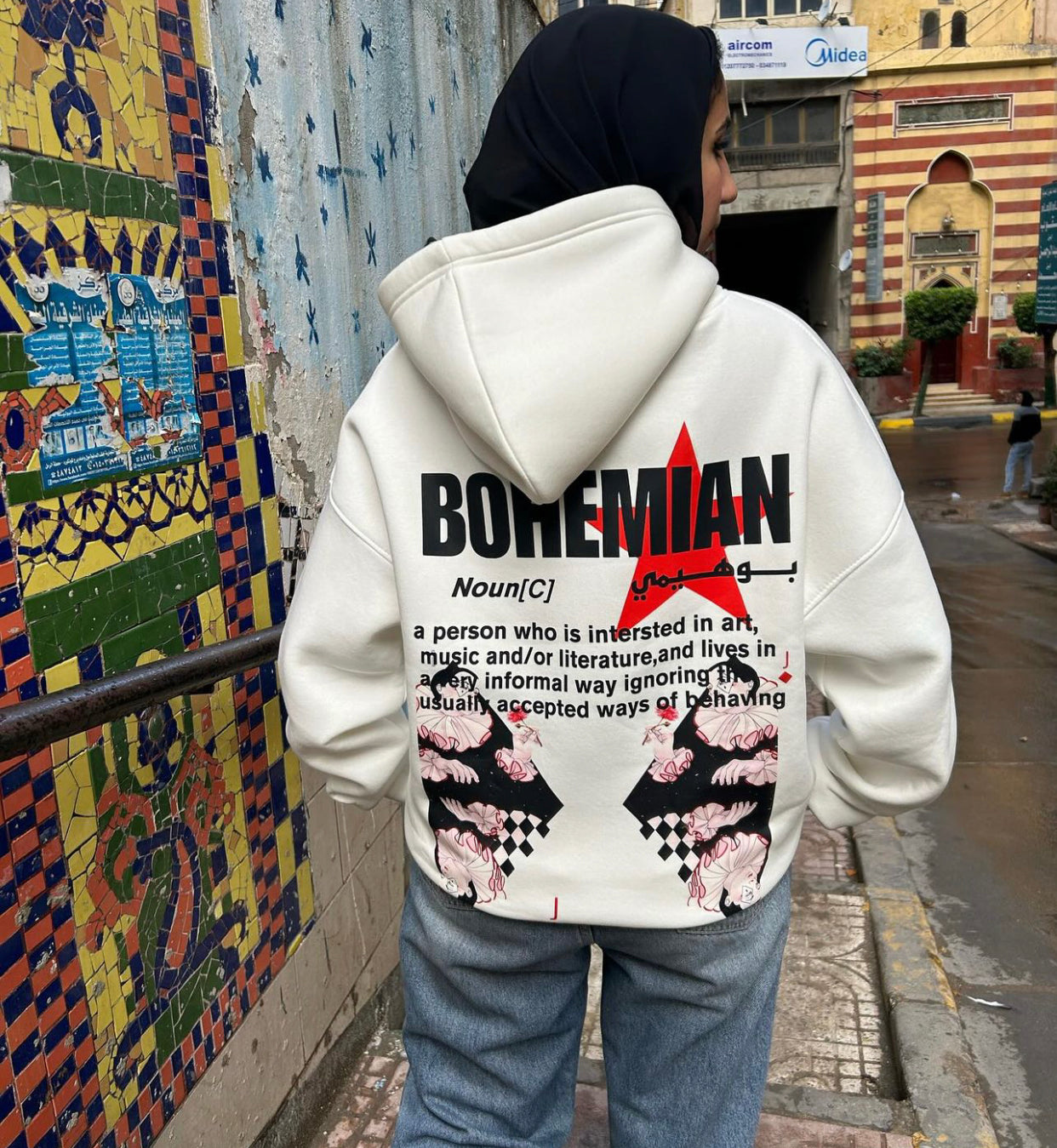 Bohemian hoodie