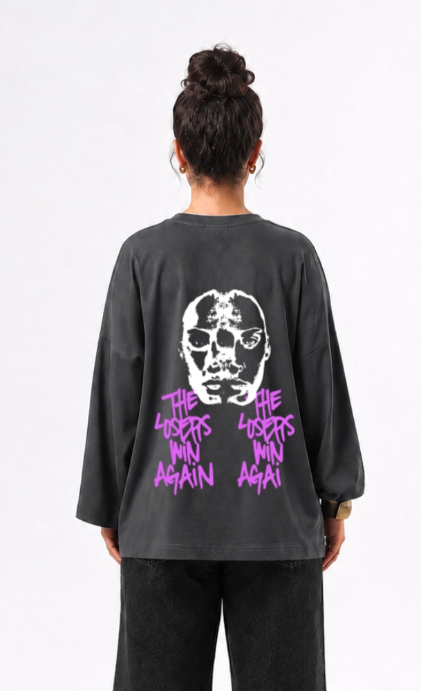Losers washed oversized shirt