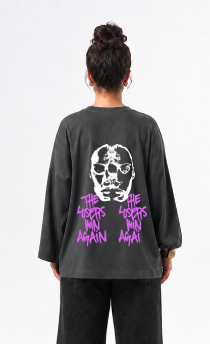 Losers washed oversized shirt