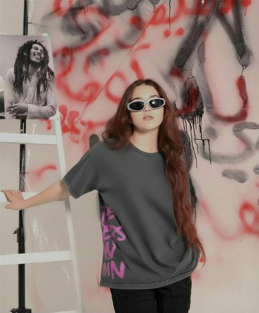 Losers washed oversized shirt